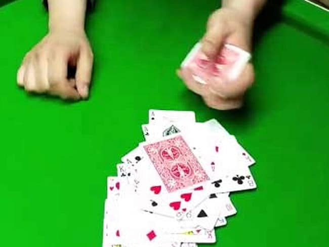 a viral card trick by corkman Dave Duggan