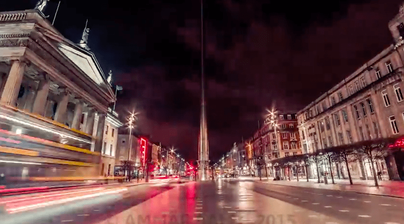 a still from the dublin time-lapse video