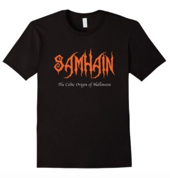 Samhain celtic halloween t-shirt
